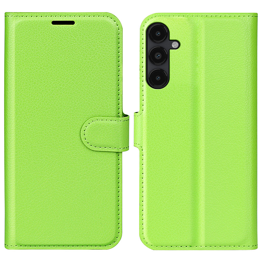 PU Leather Phone Shell for Samsung Galaxy M14 5G Litchi Texture Wallet Cover Stand Phone Case PU Leather Phone Shell for Samsung Galaxy M14 5G Litchi Texture Wallet Cover Stand Phone Case
